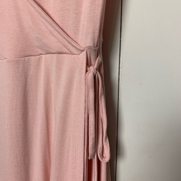 Pink Wrap Dress - Picture 5 of 14